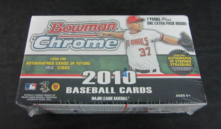 2010 Bowman Chrome Baseball Blaster Box (8/3)