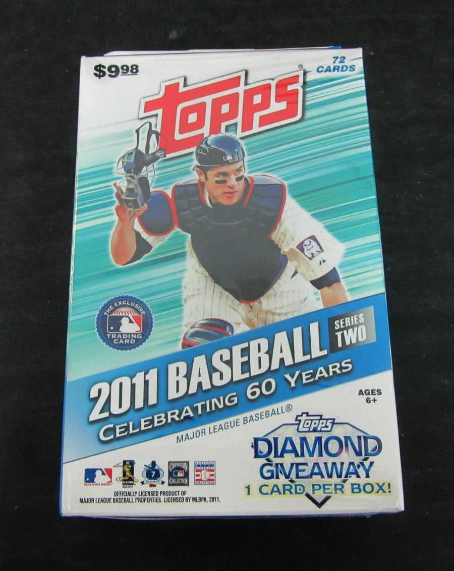 2011 Topps Baseball Series 2 Blaster Box (12/6)