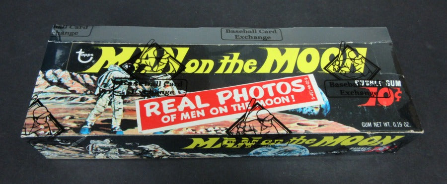 1970 Topps Man On The Moon Unopened Box (Extended Series)