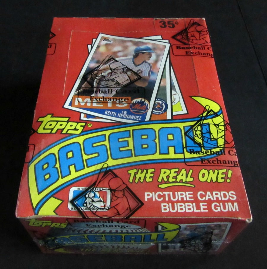 1985 Topps Baseball Unopened Wax Box (FASC)