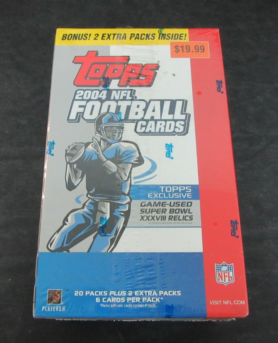 2004 Topps Football Blaster Box (22/6)