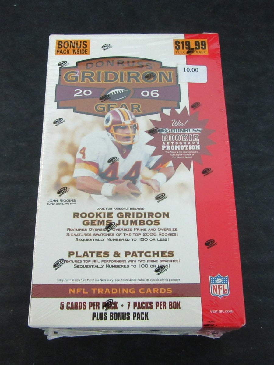 2006 Donruss Gridiron Gear Football Blaster Box (6/7)