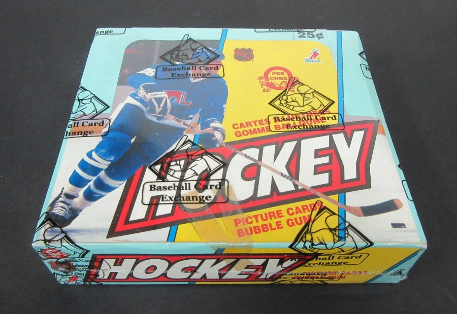 1983/84 OPC O-Pee-Chee Hockey Unopened Wax Box (Tape) (BBCE)