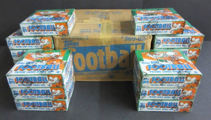 1982 Topps Football Cello Case (16 Box) (Wrapped) (BBCE)