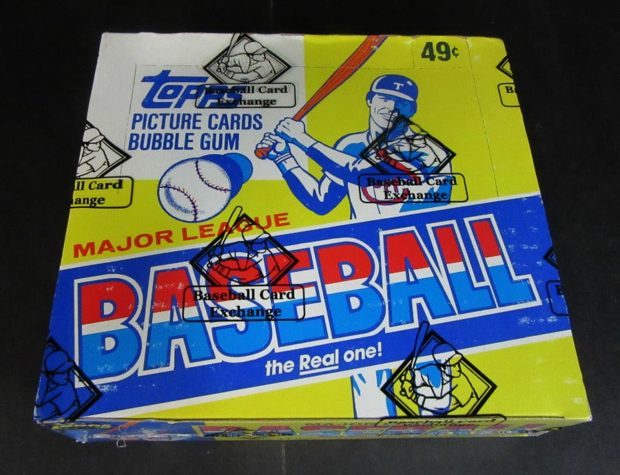 1983 Topps Baseball Unopened Cello Box (FASC)