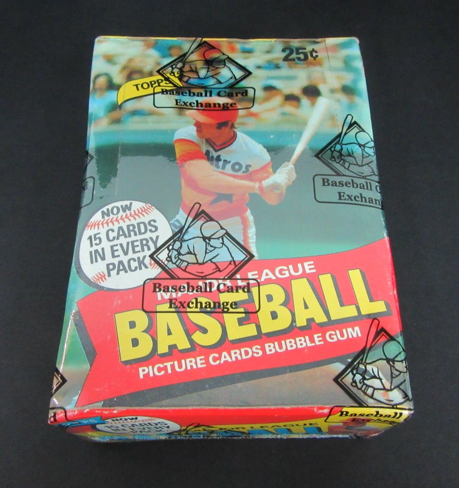 1980 Topps Baseball Unopened Wax Box (FASC)