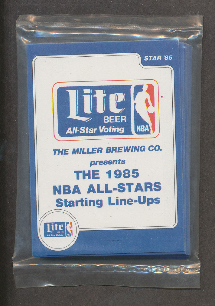 1985 Star Basketball Lite All Stars Complete Set (Sealed)