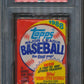 1988 Topps Baseball Unopened Wax Pack PSA 9