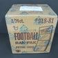1981 Topps Football Rack Pack Case (3 Box) (Sealed) (BBCE)