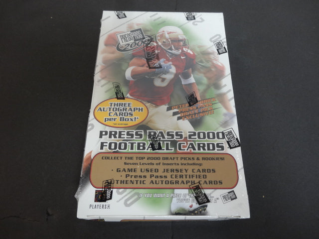 2000 Press Pass Football Box (Hobby)