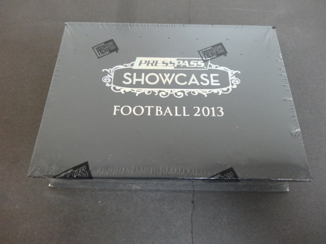 2013 Press Pass Showcase Football Box (Hobby)