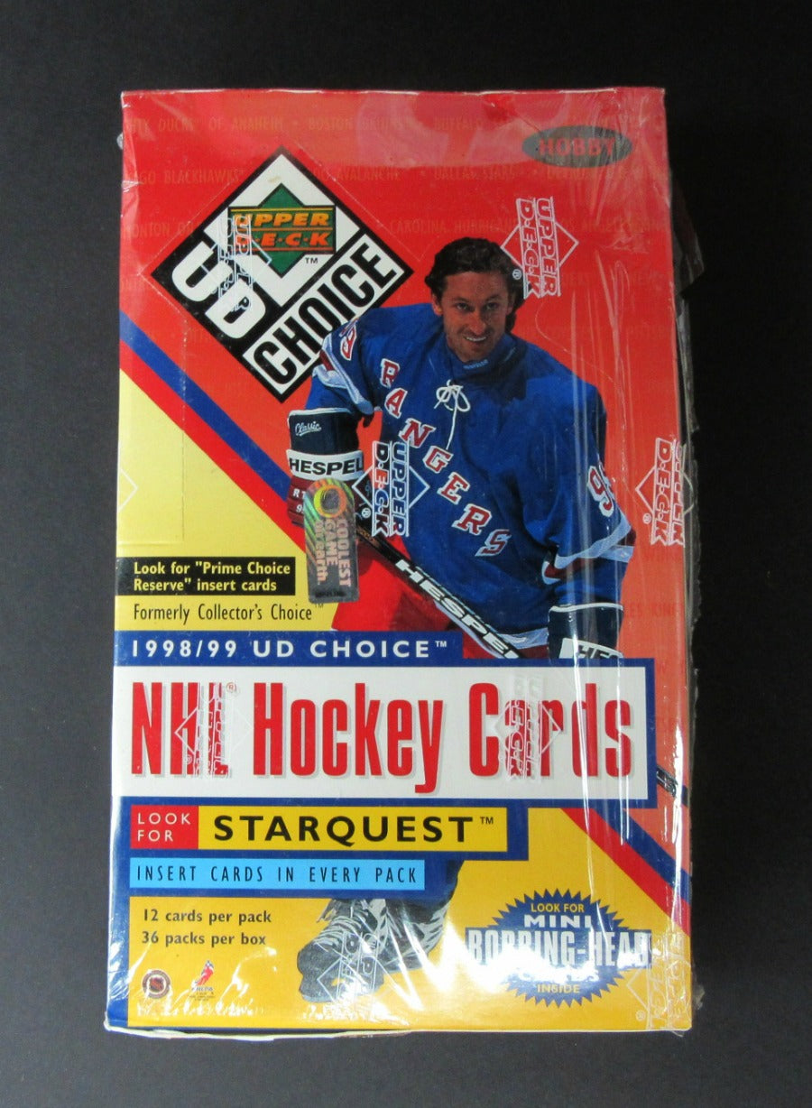 1998/99 Upper Deck UD Choice Hockey Box (Hobby) (36/12)