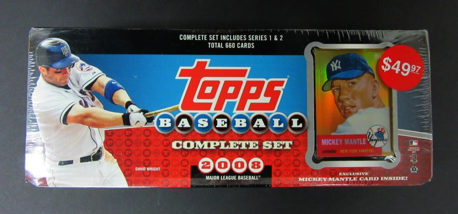 2008 Topps Baseball Factory Set (Retail) (Mantle)