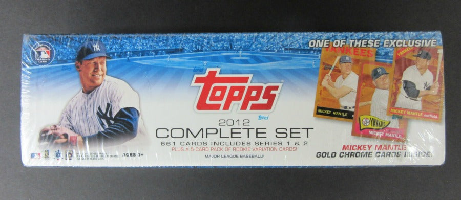 2012 Topps Baseball Factory Set (Mantle Chrome)