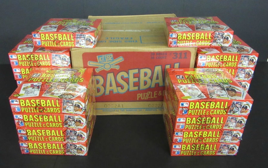 1982 Donruss Baseball Unopened Wax Case (20 Box) (Wrapped) (FASC)