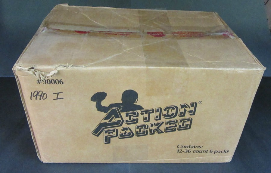 1990 Action Packed Football Series 1 Case (12 Box) (90006)