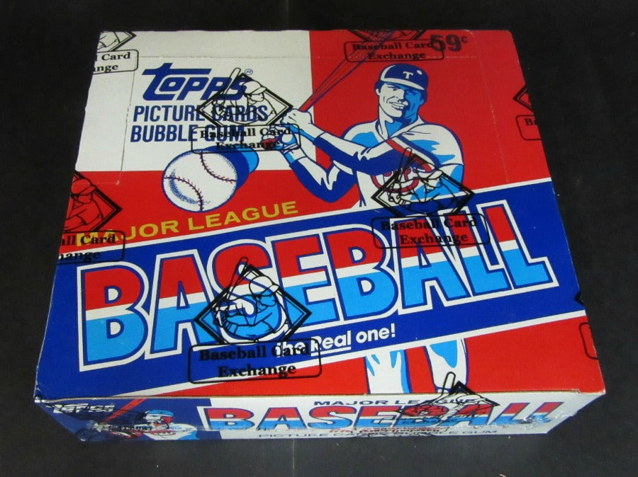 1985 Topps Baseball Unopened Cello Box (FASC)