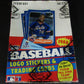 1986 Fleer Baseball Unopened Wax Box (FASC)