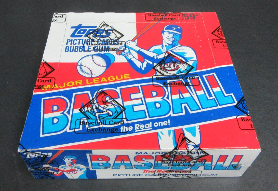 1986 Topps Baseball Unopened Cello Box (FASC)