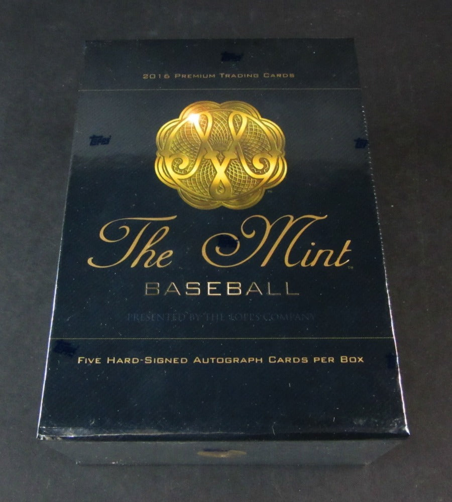 2016 Topps The Mint Baseball Box (Hobby)