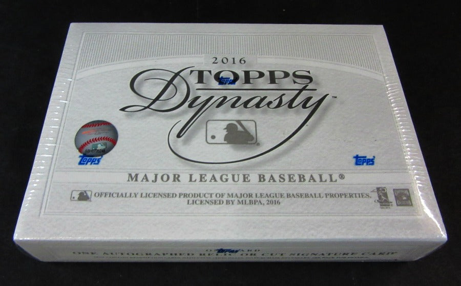 2016 Topps Dynasty Baseball Box (Hobby)
