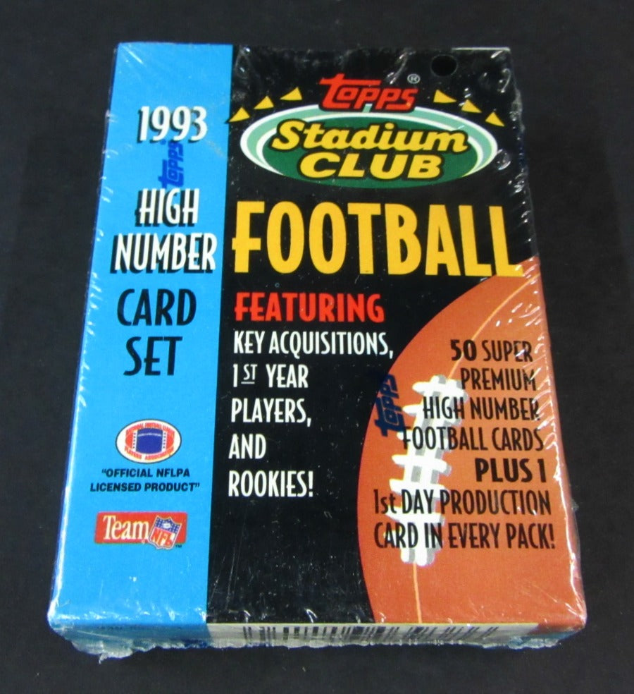 1993 Topps Stadium Club Football High Number Factory Set