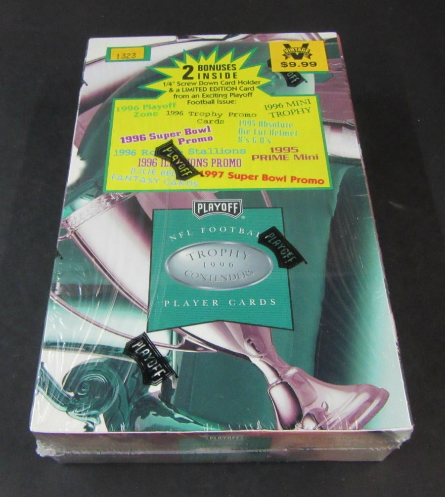 1996 Playoff Trophy Contenders Football Blaster Box (6/6)