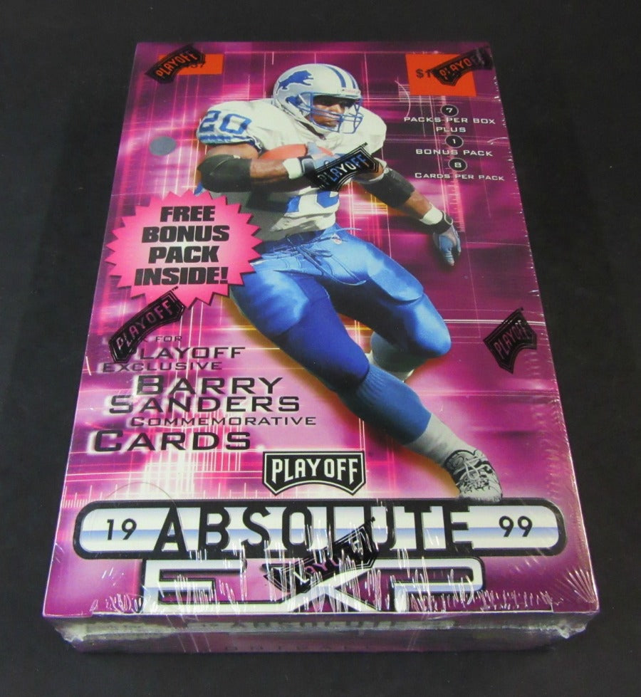 1999 Playoff Absolute EXP Football Blaster Box (8/8)