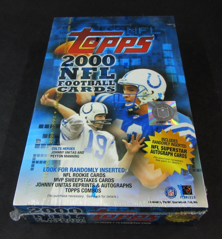 2000 Topps Football Box (Retail) (24/15)