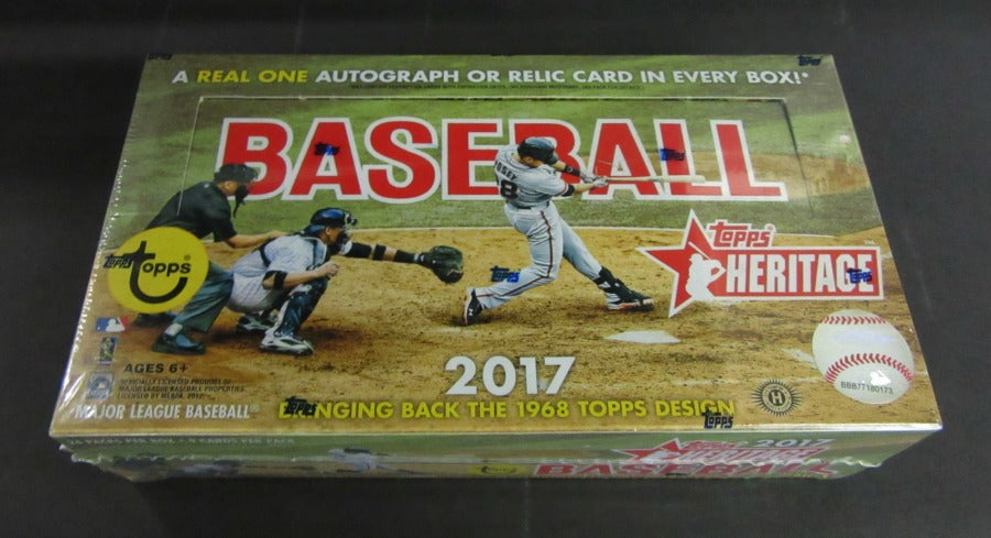 2017 Topps Heritage Baseball Box (Hobby)