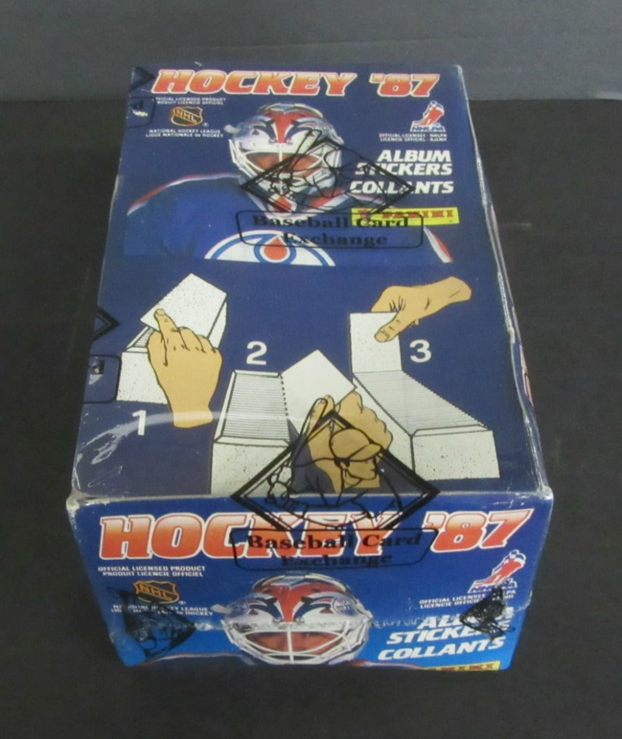 1987 Panini Hockey Album Stickers Unopened Box