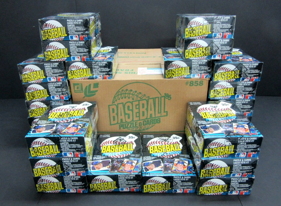 1985 Donruss Leaf Baseball Unopened Wax Case (24 Box) (BBCE)