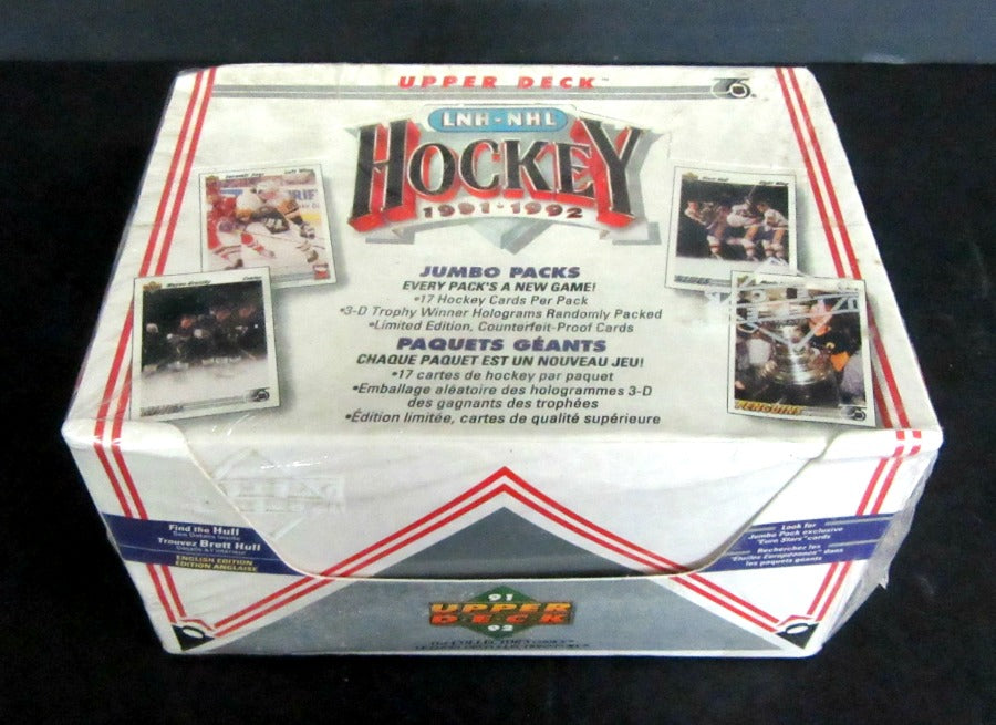 1991/92 Upper Deck Hockey Low Series Jumbo Box (English)