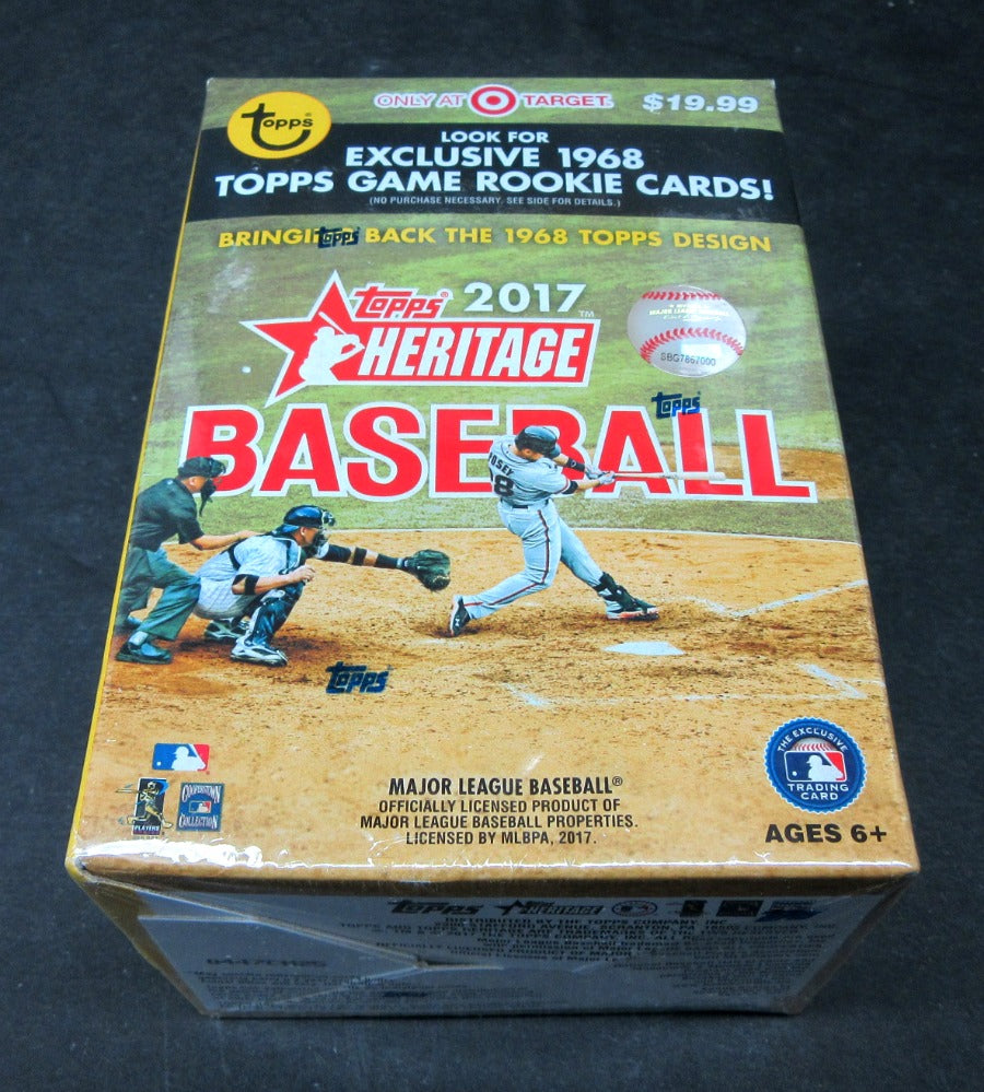 2017 Topps Heritage Baseball Blaster Box (Target) (8/9)