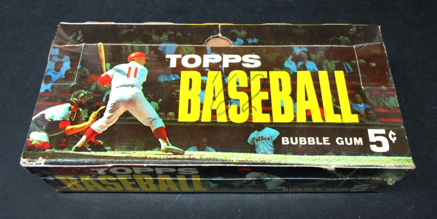 1963 Topps Baseball 5 Cent Empty Display Box