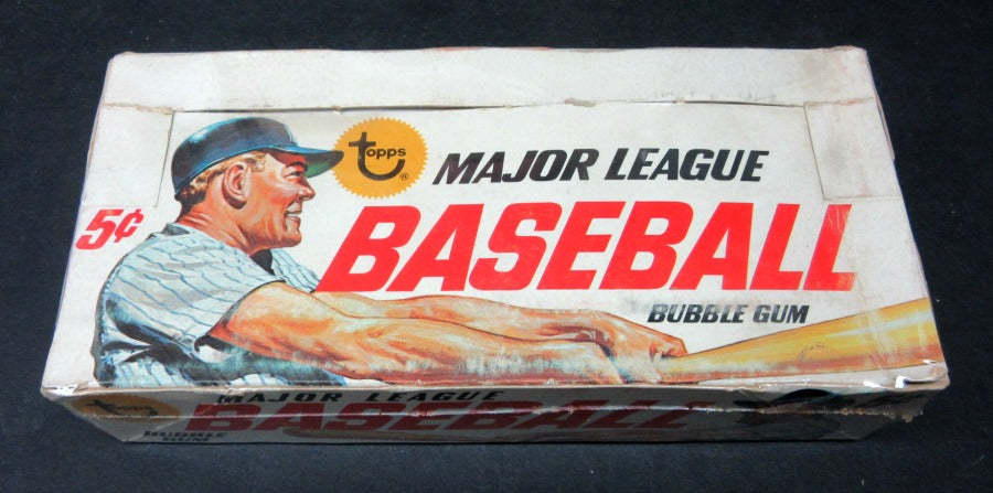 1967 Topps Baseball 5 Cent Empty Display Box