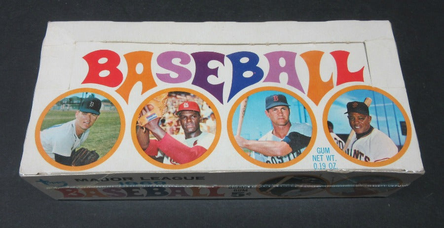 1969 Topps Baseball 5 Cent Empty Display Box (Box 2)