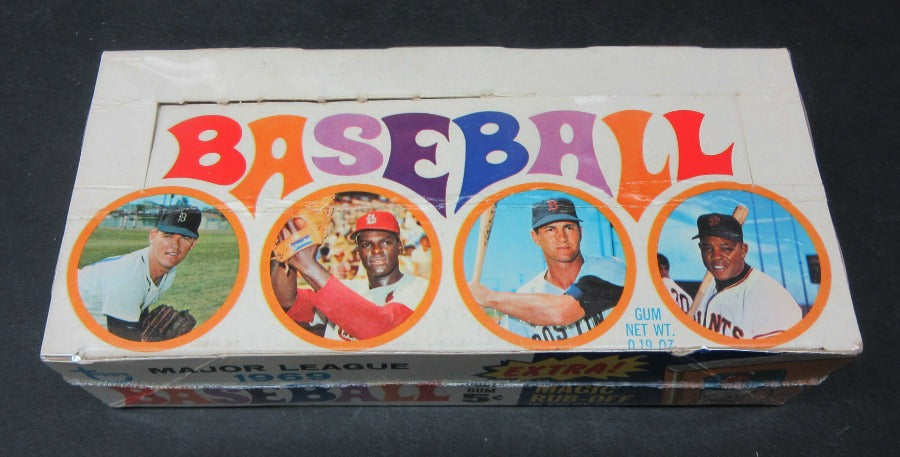 1969 Topps Baseball 5 Cent Empty Display Box (Box 3)