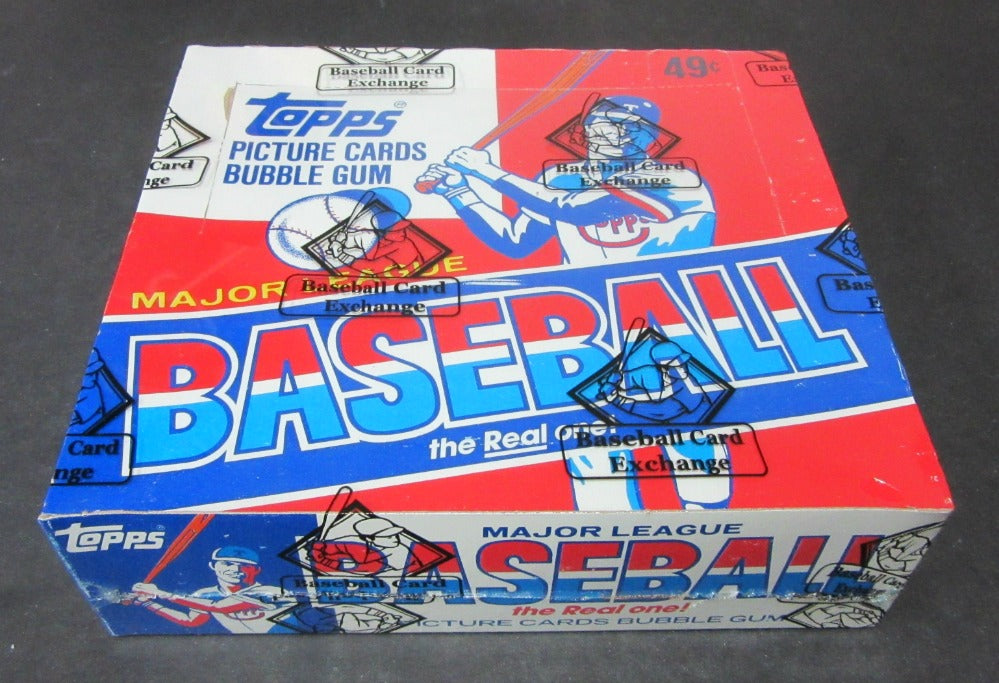 1981 Topps Baseball Unopened Cello Box (FASC)