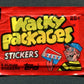 1986 Topps Wacky Packages Stickers Unopened Pack