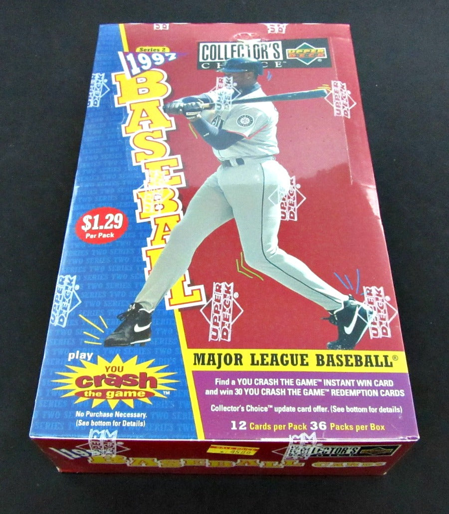 1997 Upper Deck Collector's Choice Baseball Series 2 Box (Retail) (36/12)