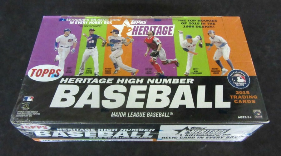 2015 Topps Heritage High Number Baseball Box (Hobby)