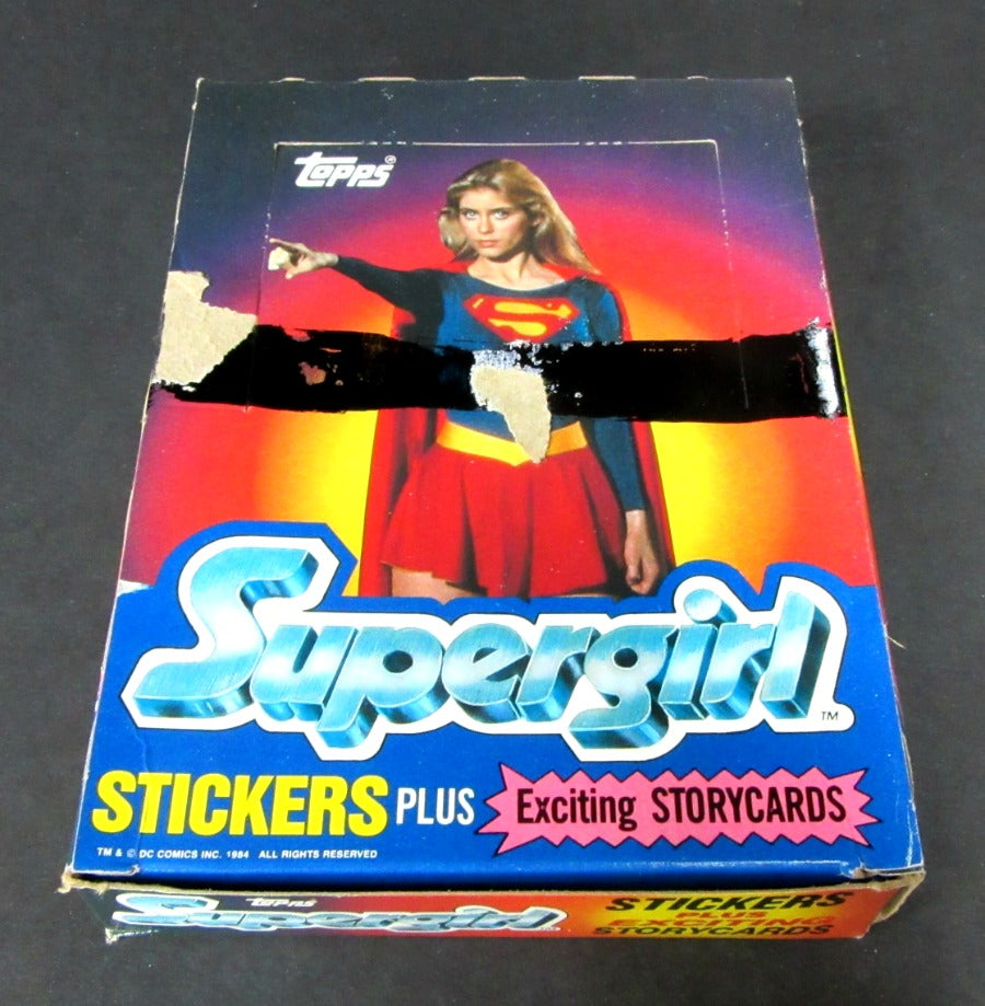 1984 Topps Supergirl Unopened Wax Box (X-Out)