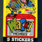 1991 Topps Wacky Packages Unopened Wax Pack