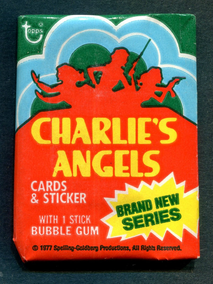 1977 Topps Charlie's Angels Series 4 Unopened Wax Pack