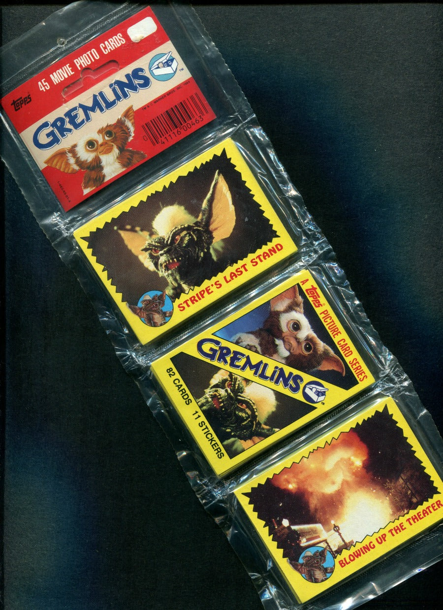 1984 Topps Gremlins Unopened Rack Pack (Authenticate)