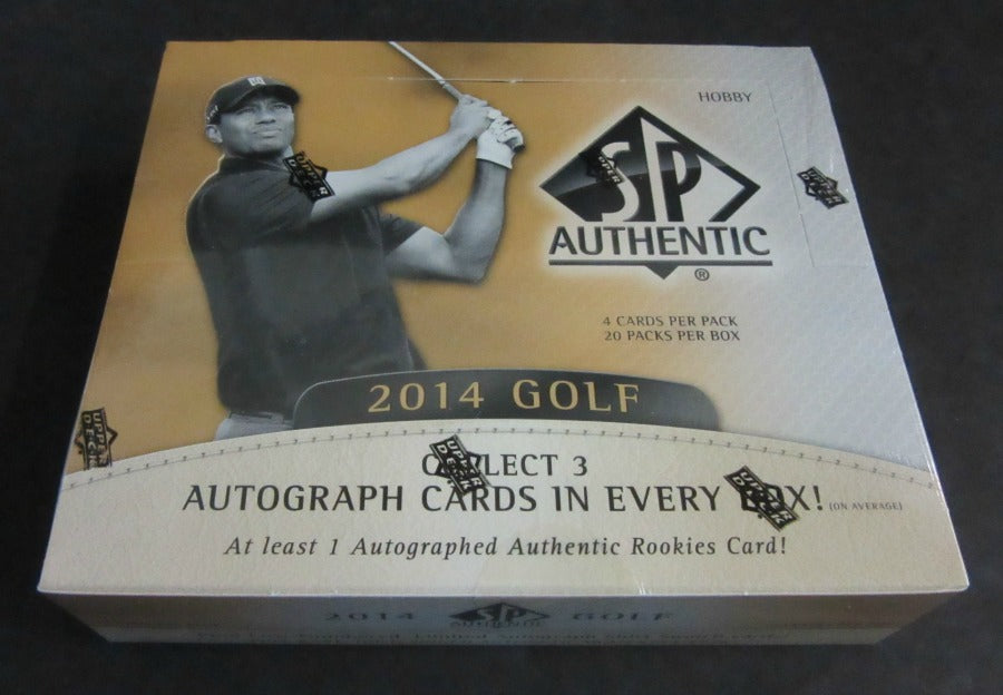 2014 Upper Deck SP Authentic Golf Box (Hobby)