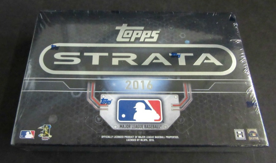 2016 Topps Strata Baseball Box (Hobby)