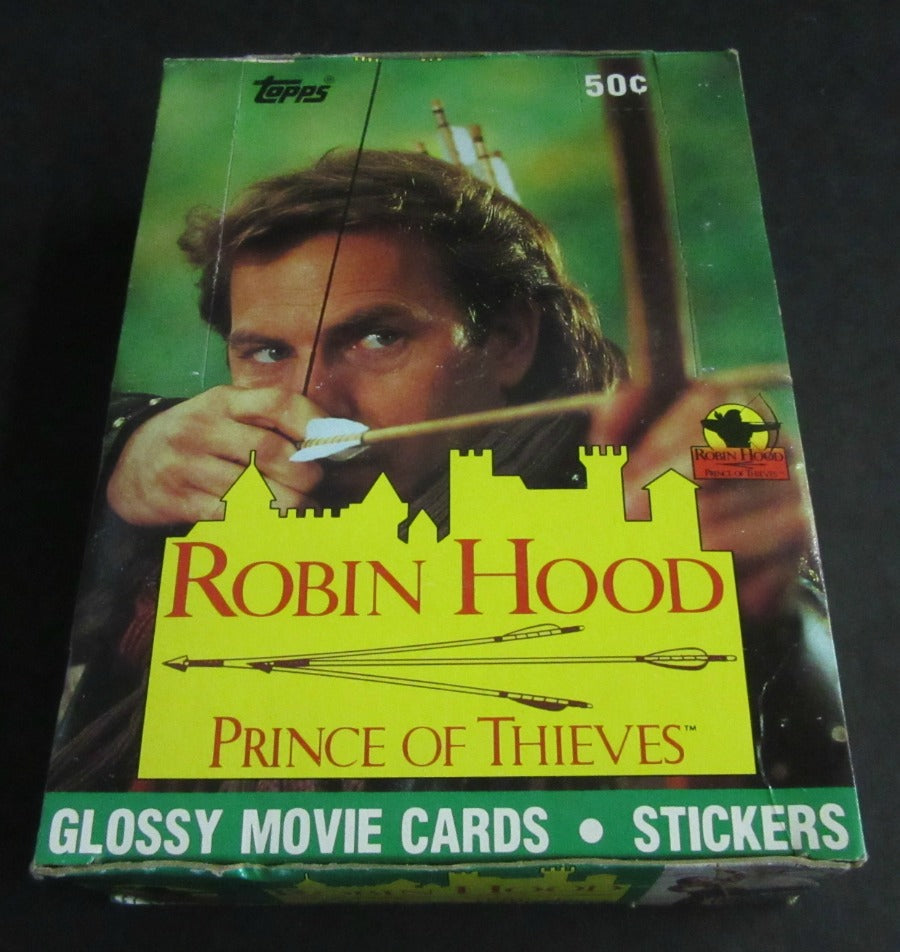 1991 Topps Robin Hood Prince Of Thieves Unopened Box