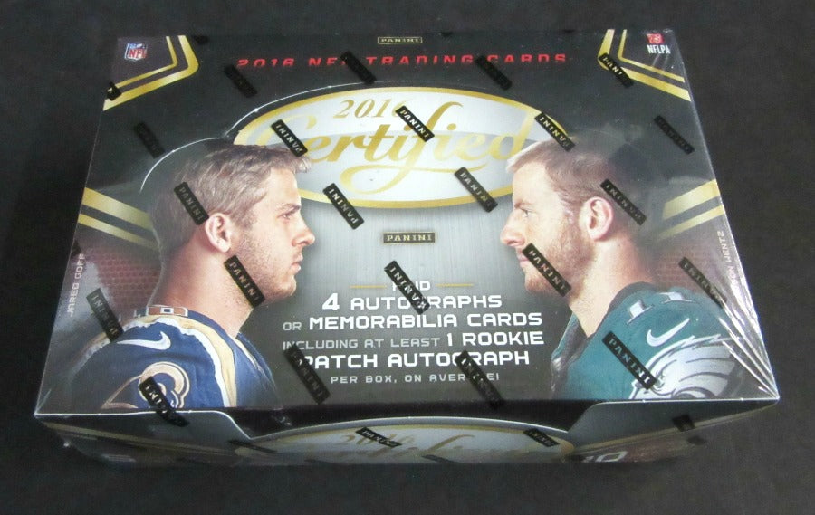 2016 Panini Certified Football Box (Hobby)